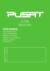 PUSAT XL RGB MOUSE PAD User Manual
