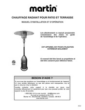 Martin 132/PH01G User Installation And Operation Manual