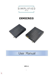 MFG EXMICRO2i User Manual