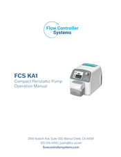 Flow Controller Systems FCS KA1 Operation Manual