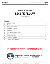 MTI SECURE PLUG Product Manual