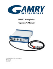 Gamry Instruments IMX8 Operator's Manual