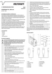 VOLTCRAFT 759654 Operating Instructions Manual