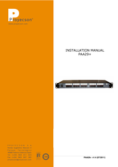 Proyecson PAA29+ Instruction Manual