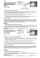 Manutan 672.95.02 Assembly Instructions Manual