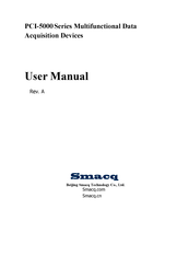 Smacq Technologies PCI-5000 Series User Manual