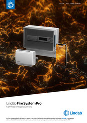 Lindab Fire System Pro Commissioning Instructions
