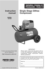 Porter-Cable C5100 Instruction Manual