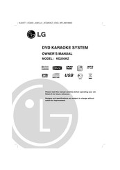 LG KD250KZ Owner's Manual