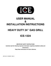 Ice ICE-1324 User's Manual & Installation Instructions