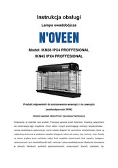 N'oveen IKN36 IPX4 PROFESSIONAL Instruction Manual