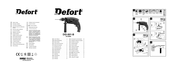 Defort DID-501-B User Manual
