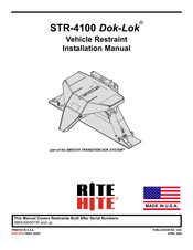 RITE-HITE Dok-Lok STR-4100 Installation Manual