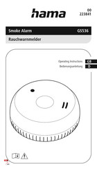 Hama 223841 Operating Instructions Manual