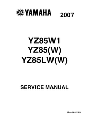 Yamaha YZ85W1 Service Manual