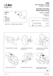 Hill-Rom Liko Likorall 243 Assembly Instruction