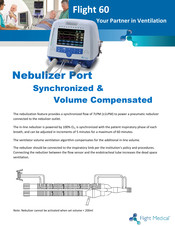 Flight Medical Innovations Flight 60 Ventilator Setting Up