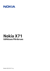 Nokia X71 Manual