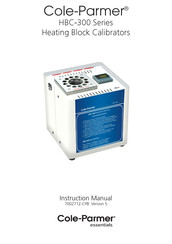 Cole Parmer HCB-300-400D Instruction Manual