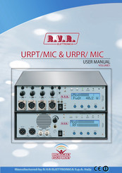 R.v.r. Elettronica URPT/MIC User Manual