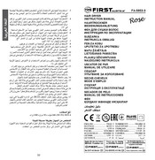 TZS First AUSTRIA Rose FA-5653-3 Instruction Manual