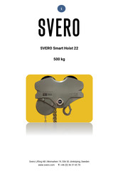 SVERO Smart Hoist 22 Manual