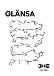 IKEA GLANSA Manual