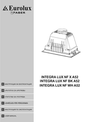 Faber Eurolux INTEGRA PREMIUM NF X A52 User Manual