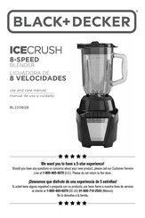 Black & Decker IceCrush BL2208GB Use And Care Manual