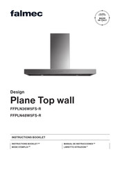 FALMEC Plane Top wall FFPLN36W5FS-R Instruction Booklet
