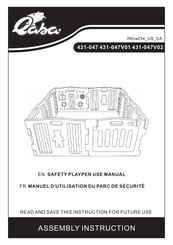QABA 431-047V01 Assembly Instruction Manual
