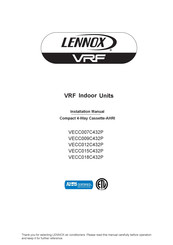 Lennox VRF VECC012C432P Installation Manual