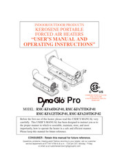 Dyna-Glo RMC-KFA210TDGP-02 User's Manual And Operating Instructions