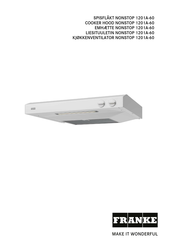 Franke NONSTOP 1201A-60 Manual
