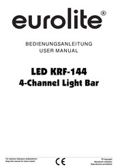 EuroLite LED KRF-144 User Manual