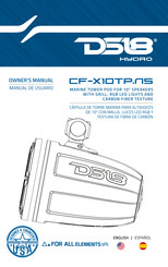 DS18 CF-X10TP.NS Owner's Manual