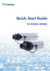 GeoVision GV-BX2802 Quick Start Manual