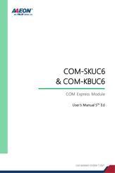 Asus Aaeon COM-KBUC6 User Manual