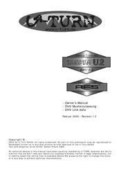 U-Turn Tandem U2 DHV 1 Owner's Manual