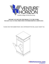 venture horizon 4121 Assembly Instructions Manual