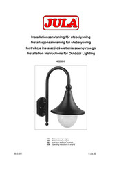 Jula 422-010 Installation Instructions Manual