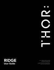 THOR RIDGE User Manual