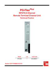 ADC PG-FlexPlus FPR-806 Manual