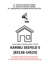 Karibu SEEFELD 5 Assembly Instructions Manual