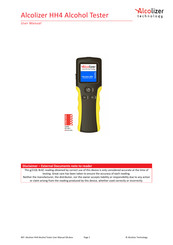 Alcolizer HH4 User Manual