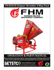FHM FH-ECO19 Operations & Parts Manual