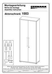 Germania 1003 Assembly Instruction Manual