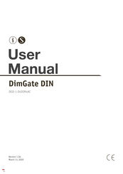 Sundrax DimGate DIN User Manual