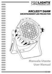 ProLights ARCLED7136AW User Manual