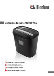 Titanium 080XCD Operating Manual